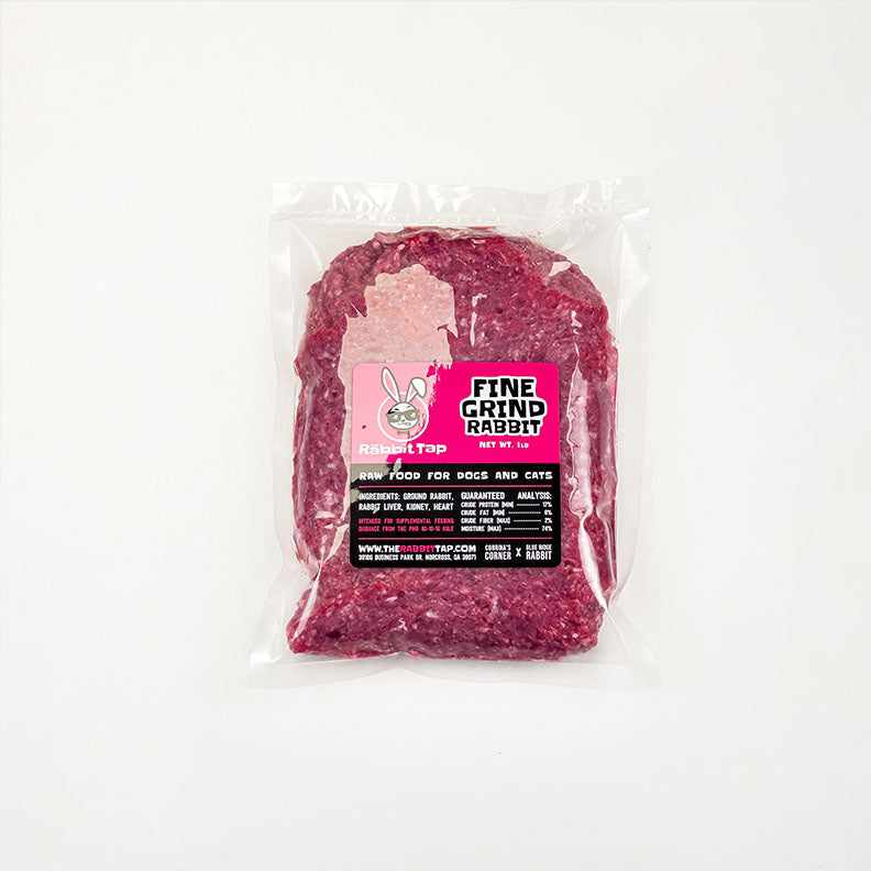 Fine Grind Rabbit Box 30lb - 1lb Bags