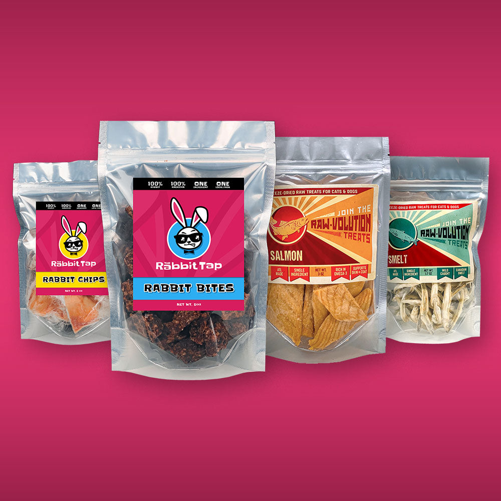 The Rabbit Tap | Treats and Chews for Dogs and Cats
