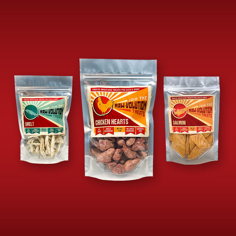 Join the Raw-volution Treats