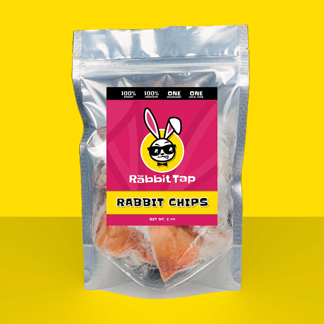 Rabbit Hide Chip Treats | For Cats and Dogs – The Rabbit Tap